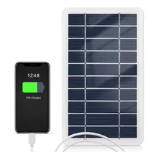 Cargador, Panel Solar, 2 W, Carga De Teléfonos Portátiles De