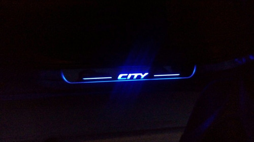 Estribos Iluminados Led Inteligentes Para Honda City Foto 6