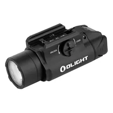 Linterna Táctica Olight Pl-3 Valkyrie, 1300 Lúmenes, 225 Metros, Color Negro, Luz Led Blanca