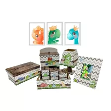 Kit Bebe Higiene Com Trio De Quadrinhos Escolha Modelo Mdf