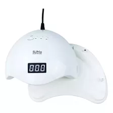 Cabina De Uñas Sun 5 48w Uv-led Timer Sensor Secado Rapido Color Blanco