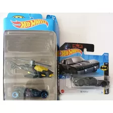  Combo 3 Batmovel Miniatura 1:64 Coleção Batman (batcoptero)
