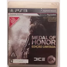 Jogo Medal Of Honor Original Ps3 Midia Fisica Cd.
