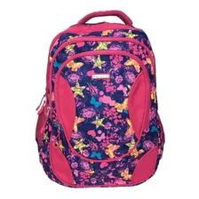 Mochila Estampada Con Porta Laptop