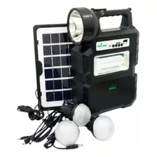 Kit Solar Camping Radio Fm Parlante Bluetooth 20 Hrs