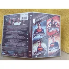 4 Dvds Superman - Dublados Em Português