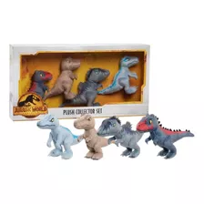 Jurassic World Peluches Dinosaurios 18cm Collector Set