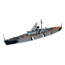 Revell 05802 Buque De Guerra Alemán Bismarck 1/1200 31 Piezas