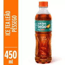 Ice Tea Leão Sabor Pessego 450ml - 12 Unidades