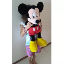 Lindo Mickey De Pelúcia Macia Tamanho Gigante 60 Cm