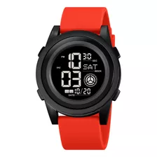 Reloj Electrónico Deportivo Skmei Con Doble Pantalla Horaria