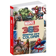 Livro 365 Desenhos Heróis Vingadores Marvel Culturama 