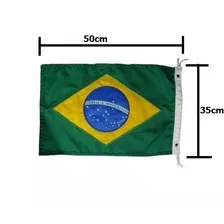 Bandeira Brasil Grande Uso Barcos Lanchas Antenas Mastros