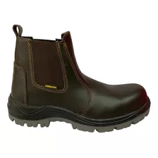 Botas Armada 100% Piel Casquillo Industriales Trabajo 5028