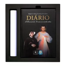 Box Diário Santa Faustina Capa Flexível Amor E Misericórdia