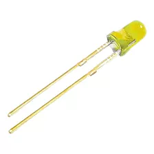 Led 3mm Amarelo Difuso Pacote 1000 Peças C/ Nota