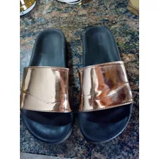 Chanclas Color Cobre Hermosas