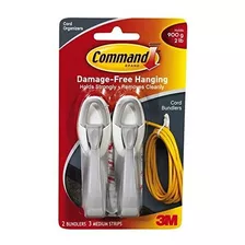 3m 17304 Command Cord Bundlers 4 Pack 8 Bundlers