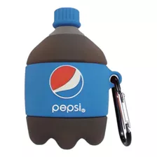 Estuché Funda Para AirPods 1/2 Generación Pepsi