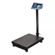 Balanza Industrial 300 Kg Pantalla Digital Recargable Acero