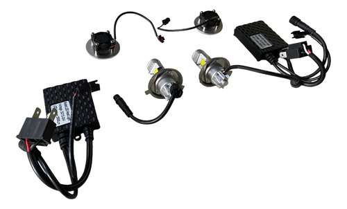 Foco Faro Led Auto 2pzs H4 Foto 4