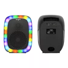 Caixa De Som Bluetooth Amplificada 120w Rgb Led Com Bateria 