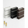 Kit 04 Arandela Parede Muro 2 Fachos/friso+lâmpada G9 Bivolt