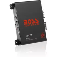 Amplificador De Audio Boss R1004, 4 Canales, 400 Vatios, A/b