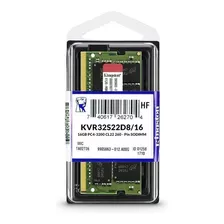 Memoria Ram Kingston Ddr4 16gb 3200mhz 260 Pin Para Laptop