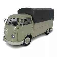 Miniatura Volkswagen Kombi T1 1962 Bege Caçamba 1:18 Schuco