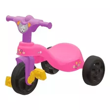 Triciclo Motoca Encantado Infantil Rosa Pais & Filhos 
