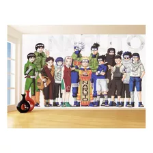Adesivo De Parede Anime Naruto Mangá Personagens 9,5m² Nrt10
