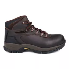 Bota Trabajo Ferrato Hombre Casquillo Piel Café 2041049