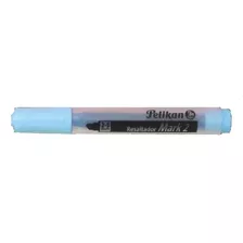 Resaltador Pelikan Mark 2 Fluo X 10 Unidades V/colores Color Celeste