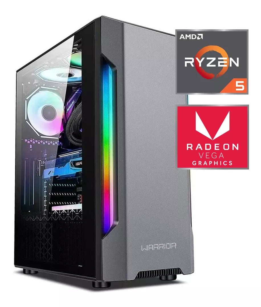 Pc Gamer Ryzen 5 5600 6 Nucleos 240 Ssd Grafica Amd Radeon 7
