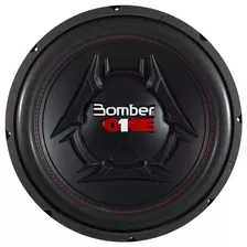 Alto Falante Subwoofer Bomber One 12 200w Rms Bobina Dupla Cor Preto