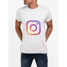 Polera Simbolo Instagram Iconico Estampada Algodon 