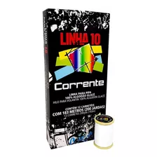 Linha 10 Corrente De Pipa 200 Jardas 183m Com 12 Carretéis!!