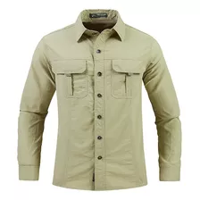 Camisa Tática De Secagem Rápida Com Roupa Militar Masculina