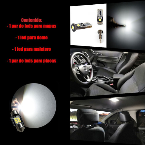 Led Premium Interiores Para Honda Hrv Foto 3