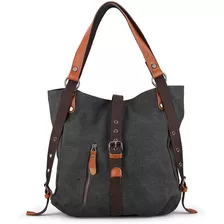 Bolso Para Mujer,grande De Lona Impermeable Originales-6015