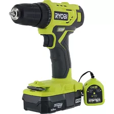 Ryobi Kit De Taladro 18v One+ Inalámbrico 3/8 PuLG C Bateria Color Verde Lima