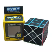 Cubo Rubik Qiyi Fisher 3x3 Fibra Carbono De Colección