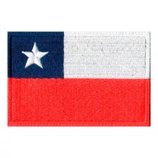 Patch Bordado - Bandeira Do Chile Bd50072-324