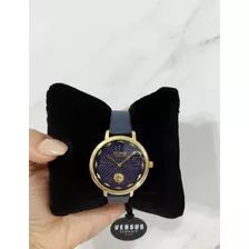Reloj Versus Versace Azul Marino Con Dorado