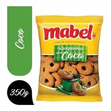 Biscoito Rosquinha Sabor Coco Pacote 350g Mabel