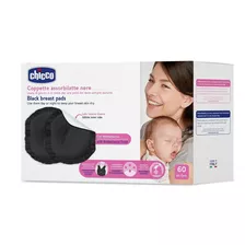 Chicco Pads Absorbentes Antibacterial Negros Natural Feeling