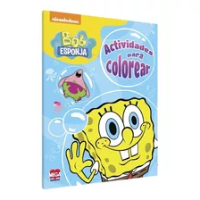 Libro Colorear Bob Esponja Actividad Bajo El Mar Nickelodeon