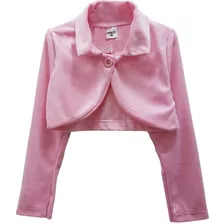 Bolero Infantil Menina Plush 1 Ao 16 Anos