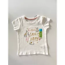 Remera Bebe Nena Primark Kids Importada Original Animalitos